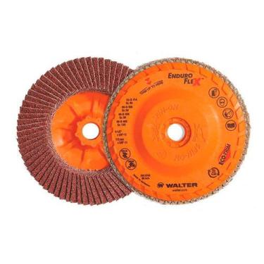 Imagem de Disco Lixa Flap-Disc 4.1/2" Walter Enduro-Flex Com Rosca