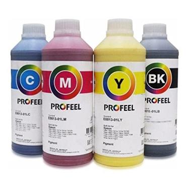 Imagem de Tinta Inktec Profeel Pigmentada para Impressora Epson (4 Litros)