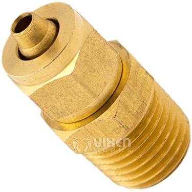 Imagem de Vixen Horns Encaixe de compressão NPT de 0,65 cm (macho) para tubos OD de 9,52 mm para tanques de trem/buzina de ar VXA7714