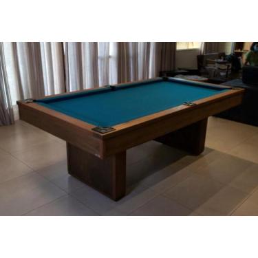 MESA DE SINUCA BILHAR SNOOKER - Rm3 BASE DE PEDRA - TECIDO VERMELHO -  BILHARES ENGERS - Mesa de Sinuca - Magazine Luiza