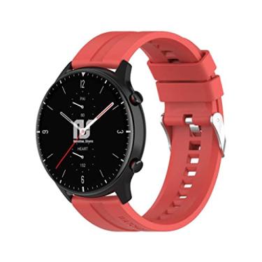 Imagem de Pulseiras NSmart compatíveis com Amazfit GTR 47MM / GTR 2 / GTR 2e / GTR 3 / GTR 4 (Laranja HW)