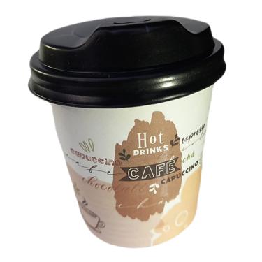 Imagem de Copo de Papel 100ml c/tampa e bocal - 150un