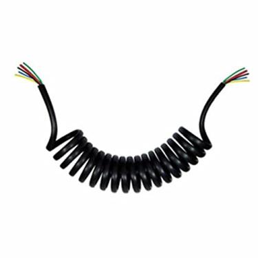 Imagem de DNI, 8304, Chicote Elétrico Espiral 4.5M - 7 Vias sem Conector