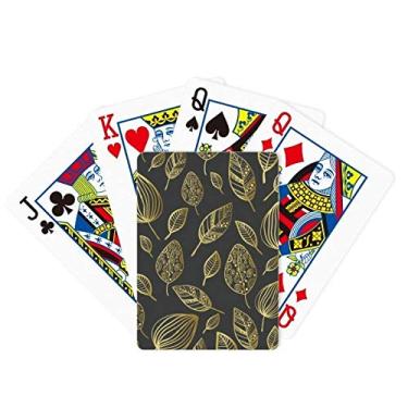 Imagem de Jogo de tabuleiro divertido de cartas mágicas com arte de desenho Golden Leaf