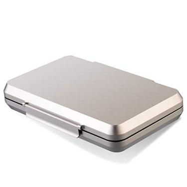 Imagem de Caixa de umidificador portátil para charutos à prova d'água, estojo para charutos de viagem, forro de madeira de cedro, caixa umidificadora de charutos leve à prova de poeira, caixa de armazenamento para 5 charutos - Ótimo presente para homens