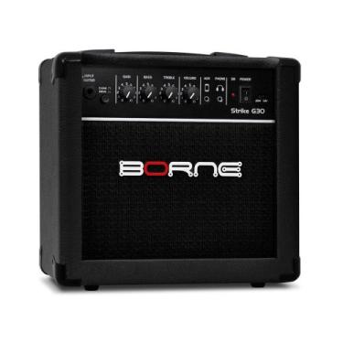 Imagem de Amplificador Borne Strike G30 Para Guitarra De 15W Cor Preto 110V/220V