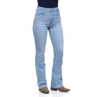 Imagem de Calça Feminina Delavê Cintura Alta Boot Cut 725 Levi`s 30489