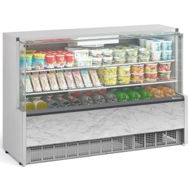 Imagem de Vitrine Refrigerada Ar Forçado com Vidros Aquecidos GPFA175A Gelopar