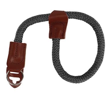 Imagem de Alça de Mão de Liberação Rápida para Câmera DSLR SLR Sem Espelho, Confortável e Leve, Alça de Pulso Ajustável para Câmera DSLR, Material de Reforço (Preto)