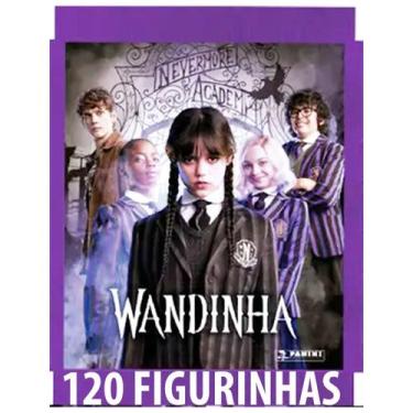 Imagem de Wandinha Addams Kit 120 Figurinhas Inspirada Série Netflix - Panini