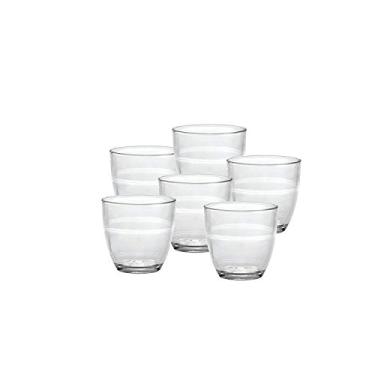 Imagem de Copo de vidro Gigogne Duralex Made In France (conjunto com 6), Clear, 3.12 oz, 1