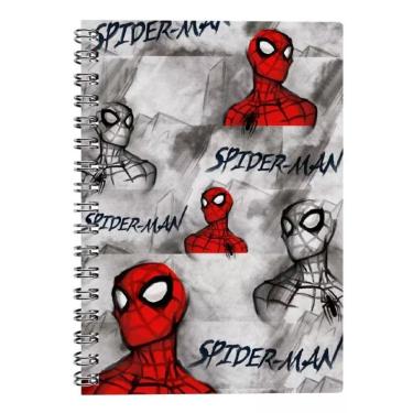 Imagem de Caderno Universitário Homem Aranha Spiderman 10 Matérias 160 Folhas