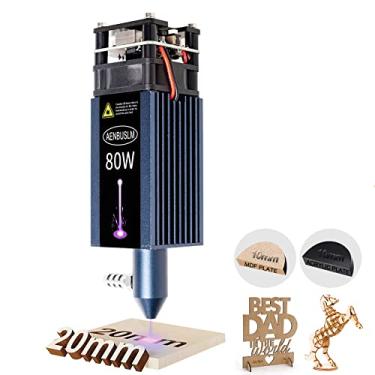 Imagem de Módulo láser AENBUSLM de 80W con asistencia aire, módulo de corte de grabado láser para madera, potencia de salida de 10W, enfoque fijo, doble punto comprimido ultrafino CNC tallado DIY Laser Master
