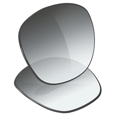 Imagem de Galvanic Lentes de substituição para óculos de sol Oakley Garage Rock OO9175 – Cinza dégradé polarizado