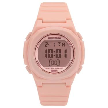 Imagem de Relógio Mormaii Feminino Ref: Mo8007b/8t Esportivo Digital Rosa