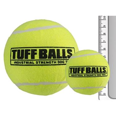 Imagem de PetSport Mega Tuff Bola de brinquedo para cães, amarela, 15 cm