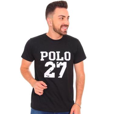 Imagem de Camiseta Ralph Lauren Masculina 27 Preta-Masculino