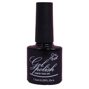 Imagem de Esmalte Em Gel Chic & Fun 7,5ml Led/uv Unhas Manicure Nail C/Registro (007, x 3un)