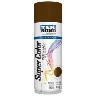 Imagem de Spray Uso Geral Marrom 350ml/250Grs Tekbond - Saint Gobain Do Brasil