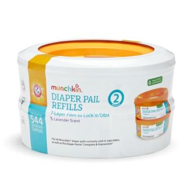 Imagem de Munchkin Saco Para Lixeiras De Fraldas ® Arm & Hammer Pacote Com 2 (272 Unidades Cada)