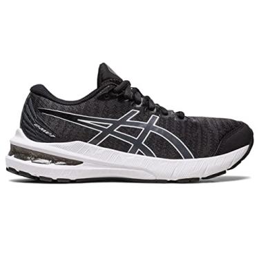 Imagem de ASICS Tênis de corrida infantil GT-2000 11, Preto/cinza, 1 Big Kid
