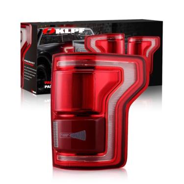 Imagem de OKLPF Luz traseira de LED compatível com ponto cego com Ford F150 F-150 F-150 2015 2016 2017, substituição HL3Z13404D, conjunto de sinal de lâmpada de freio traseiro, inclui uma caixa luxuosa, luzes