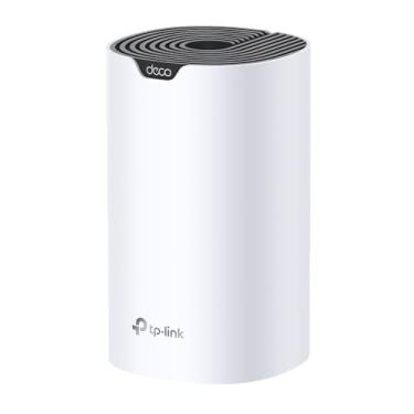 Imagem de Kit Roteador Mesh AC1900 TP-Link Deco S7(1-pack), Dual Band 2.4/5 GHz, Conecte até 100+ Dispositivos, Cobertura de até 195M², 3 Portas Gigabit Ethernet, Funciona com Amazon Alexa, Controle dos Pais