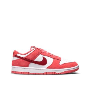 Imagem de Nike Dunk Low Valentine Day feminino, Branco/Team Red-adobe, 40