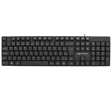 Imagem de Teclado USB Multmidia KB-M10BK Preto C3 TECH - C3TECH