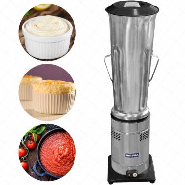 Imagem de Liquidificador Industrial 10 Litros Baixa Rotação LQL10 Metvisa