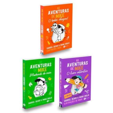 Imagem de Coleção 3 Livros As Aventuras de Mike, vol.2,3 e O Livro Interativo - 