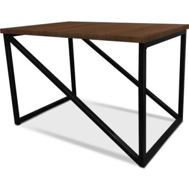 Imagem de Mesa De Centro Viena Retangular Para Sala Decor Madeira MDF Compacta -