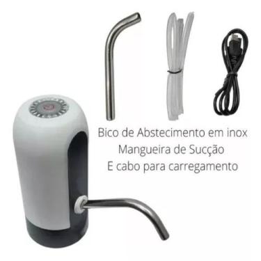 Imagem de KIT 2 Bombas Galão Água Puxador Elétrico Recarregável Usb - SWEET HOME