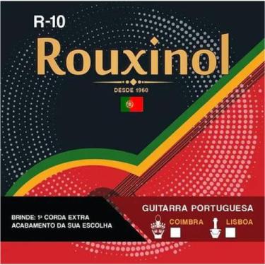 Imagem de Encordoamento para Guitarra PORTUGUESA LISBOA Rouxinol R10L/ Jogo com 