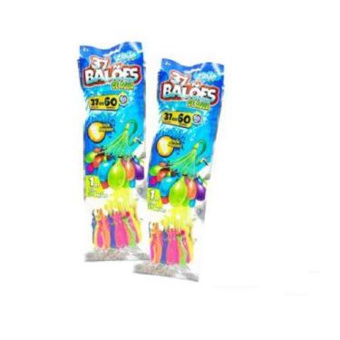 Imagem de Balão De Água Guerra Bexigas Water Balloons Splash Ball 37un - Fimport