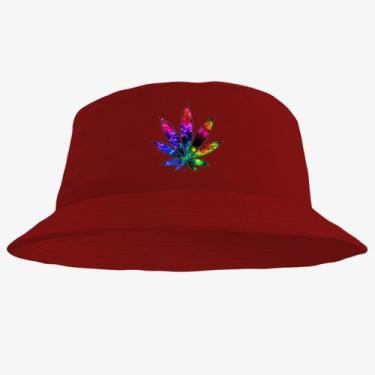 Imagem de Chapéu Bucket Hat Estampado Color - MP Moda Masculina, Único, Vermelho