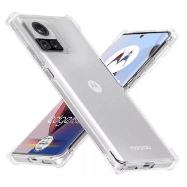 Imagem de Capa Em Gel Air Cushion Para Moto Edge 30 Ultra Transparente - Jetech