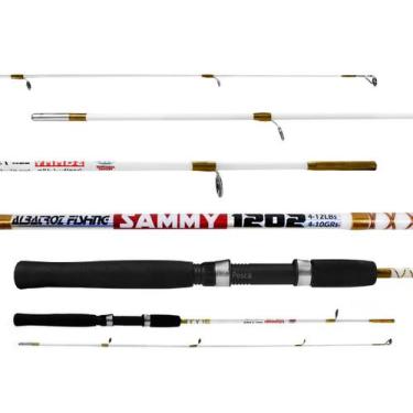 Imagem de Vara Para Molinete Albatroz Sammy 3'9" (1,20m) 4-12Lbs 1202 - 2 Partes