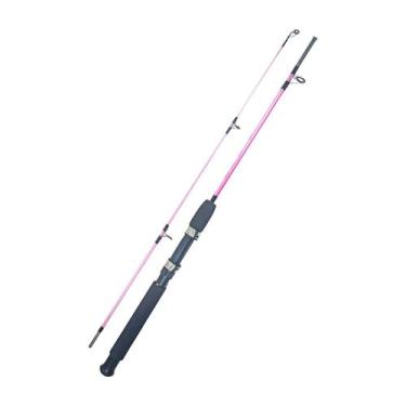 Imagem de Vara Pesca Molinete Way Fishing Rosa 1202 1,20m Fibra Vidro 5-15 Lbs 2