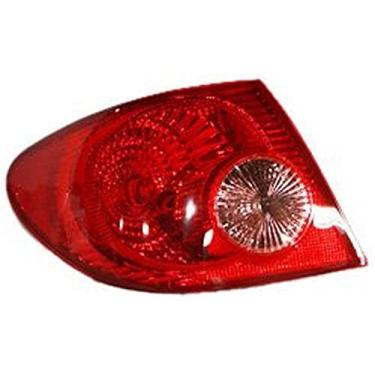 Imagem de TYC Conjunto de luz traseira esquerda compatível com Toyota Corolla 2005-2008