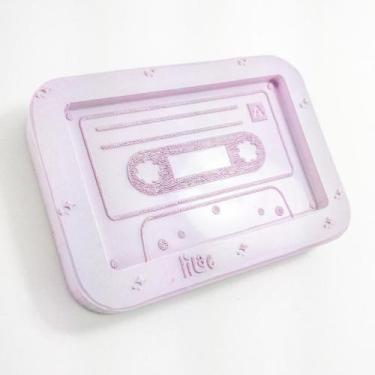 Imagem de Molde de Silicone para Resina Fita K7 - Unitário (7 cm) - Estúdio Lila