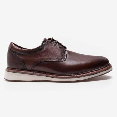 Imagem de Sapato Masculino Esporte Fino Democrata James Marrom, Mogno, 40