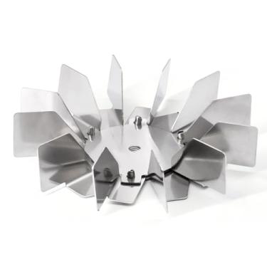 Imagem de Criditpid 1-10-574500A Lâmina do ventilador do impulsor do exaustor de combustão para fogão a pellets Harman Absolute 63, Absolute 43, Allure 50, XXV TC.