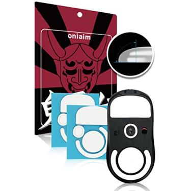 Imagem de Patins de mouse OniAim Speed-Type Gaming para Logitech G Pro X Superlight com borda arredondada para melhor desempenho (PTFE 100%)
