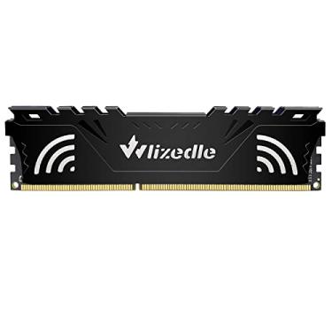 Imagem de Memória DDR3 RAM 8GB 1600MHz CL11 DIMM Wlizedle PC3-12800 240-Pin 1.5V 2Rx8 Dual Rank Channel Non-ECC Unbuffered PC Computer Sdram Sticks Module Upgrade, Preto