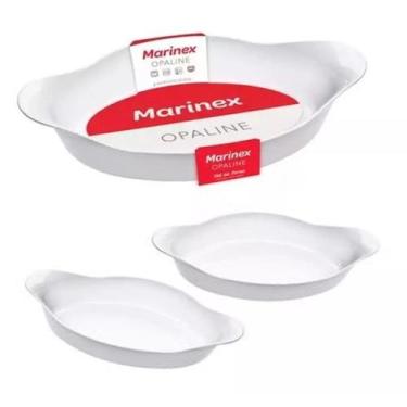 Imagem de Conjunto De Assadeiras Marinex Opaline Com 3 Peças