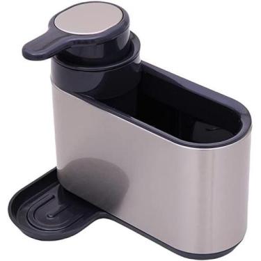 Imagem de Dispensertergente Líquido e Porta Utens Inox Mimo - Mimo Style