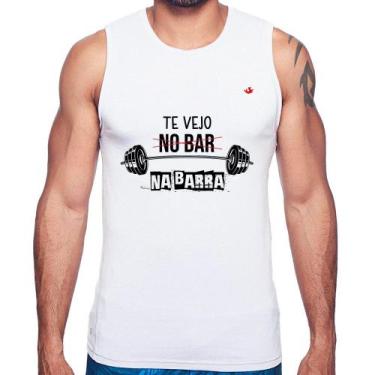 Imagem de Regata Te vejo na barra - Foca na Moda, Branco, P