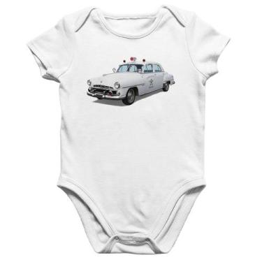 Imagem de Body Bebê Algodão Sheriff Car - Foca na Moda, Branco, P
