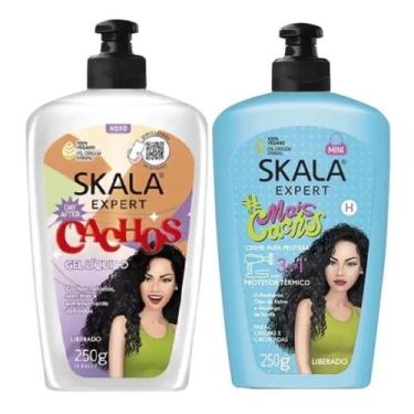 Imagem de Kit Mais Cachos Skala Creme para Pentear + Gel Líquido